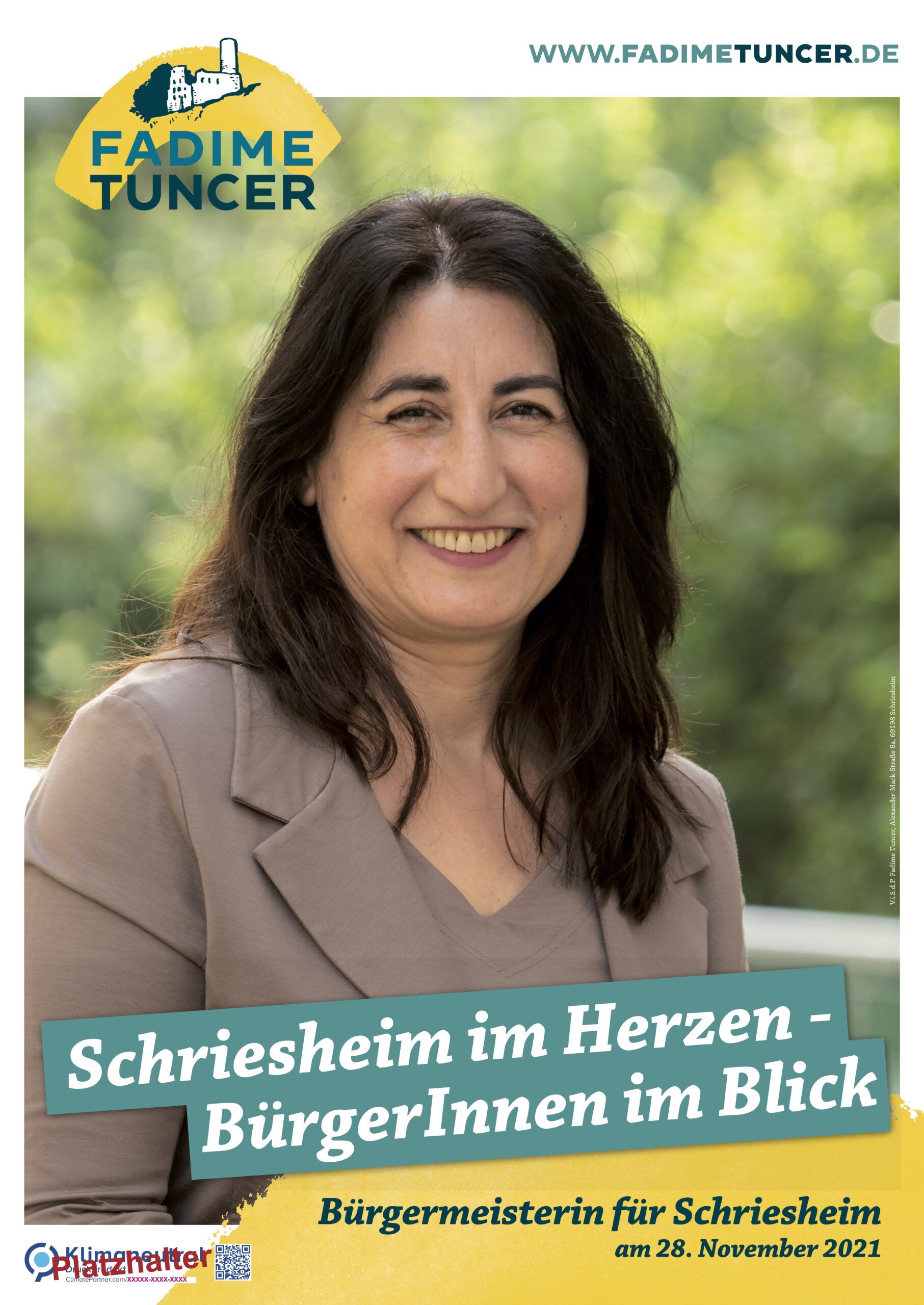 Fadime Tuncer Bürgermeisterwahl Schriesheim