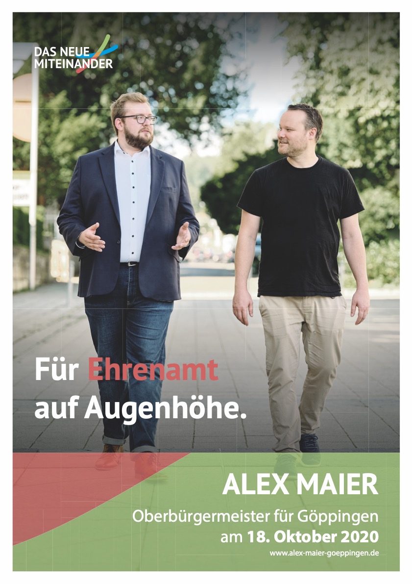 Alex Maier Oberbürgermeisterwahl Göppingen
